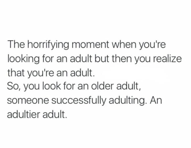 35 Funny Memes That Prove Adulting Is Hard 15 That horrifying moment