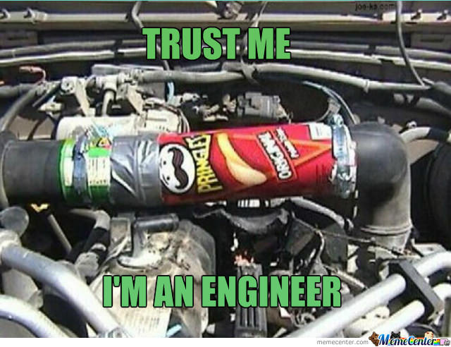 “Trust me Im An Engineer” - 26 Engineers Who Almost Fixed Things 3 car engine - Trust me Im An Engineer