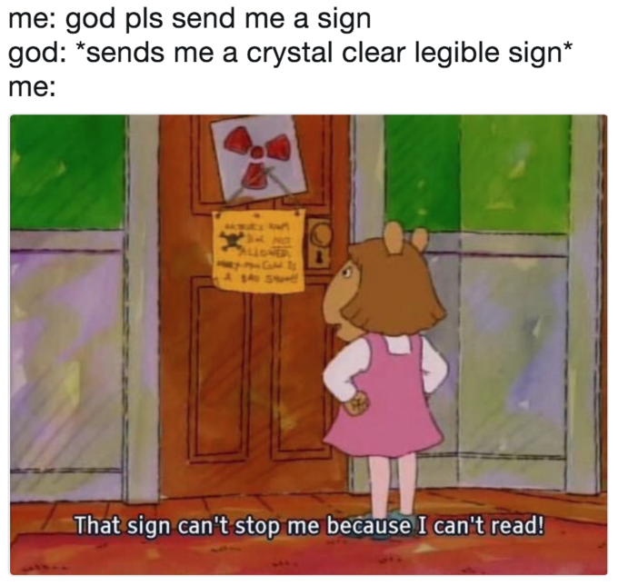26 "Lord Give Me A Sign Memes" Coming Straight From The Heaven 5 god gives me crystal clear sign
