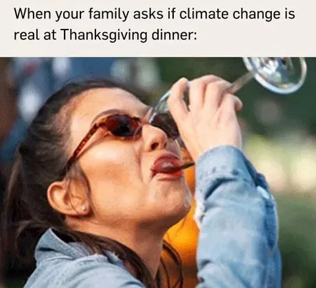34 Best "Thanksgiving Memes" For You To Celebrate The Holiday 12 is climate change real