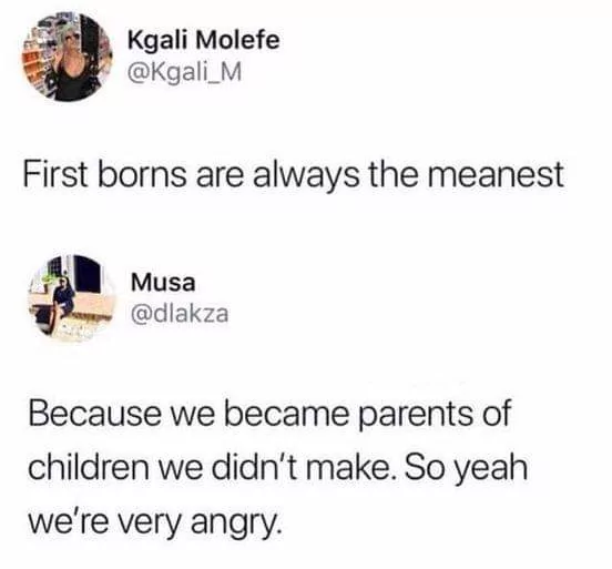 Agree or Disagree? 1 first born memes