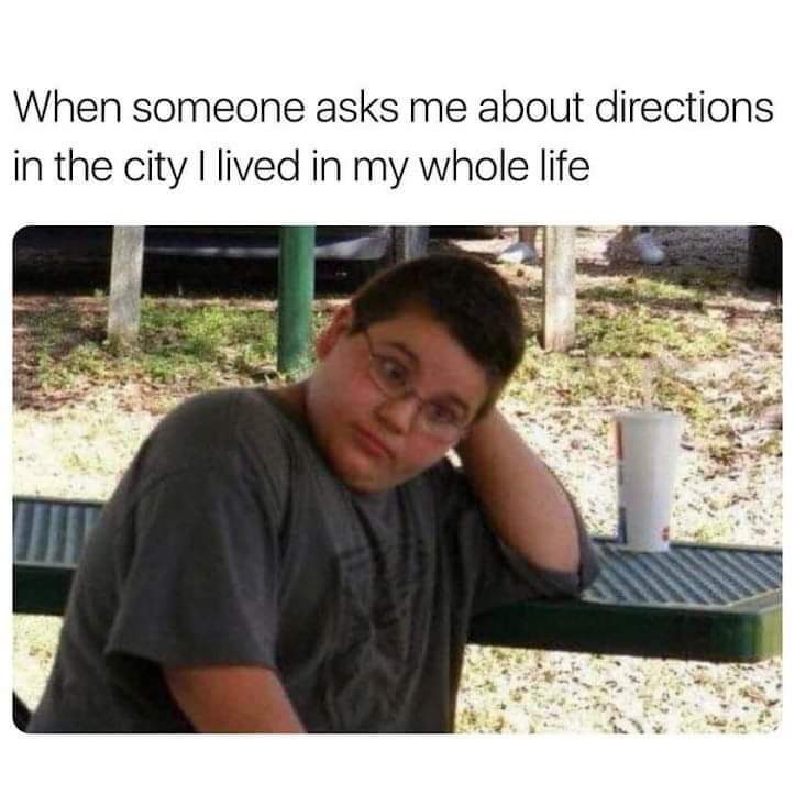 Ahm Ahm I Dont Know… 1 asking for directions meme