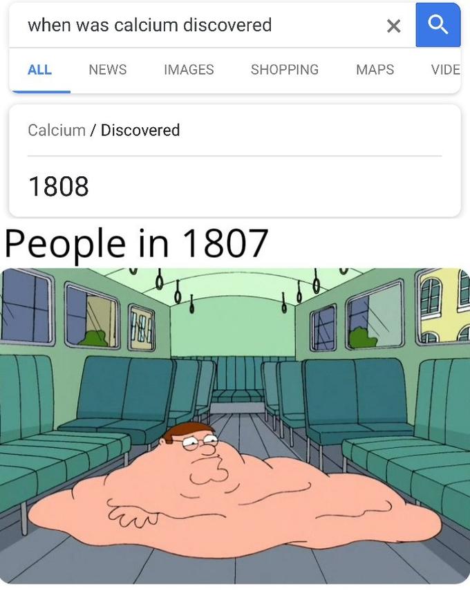 30 Dank Memes About What Folks Did Before Things Were Invented 4 Calcium was discovered in1808 - What Folks Did Before Things Were Invented