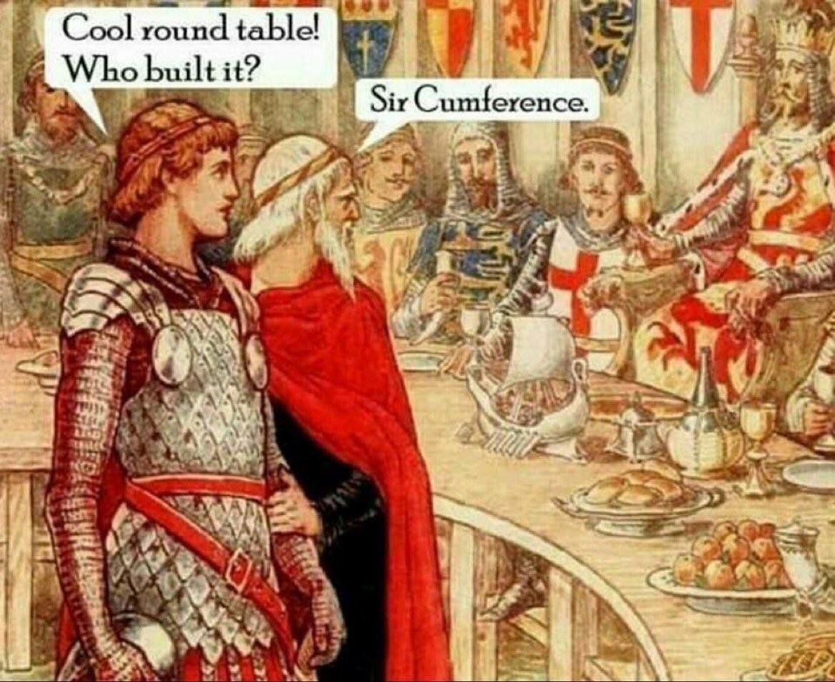What The Pun! Step into the World of Punny Memes 1 Cool round table