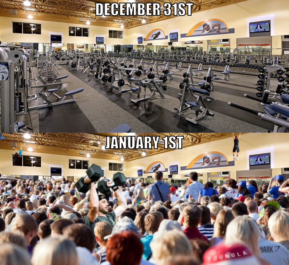 Before Ringing in 2025, Check Out These Hilarious New Year Resolution Memes 3 Dec 31st vs Jan 1st
