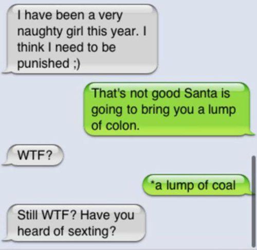 20 Most Hilarious Sexting Fails You Need To Know 4 I have been a very naughty girl