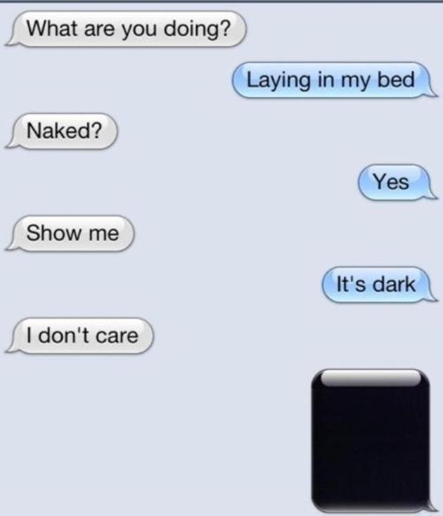 20 Most Hilarious Sexting Fails You Need To Know 7 Its dark