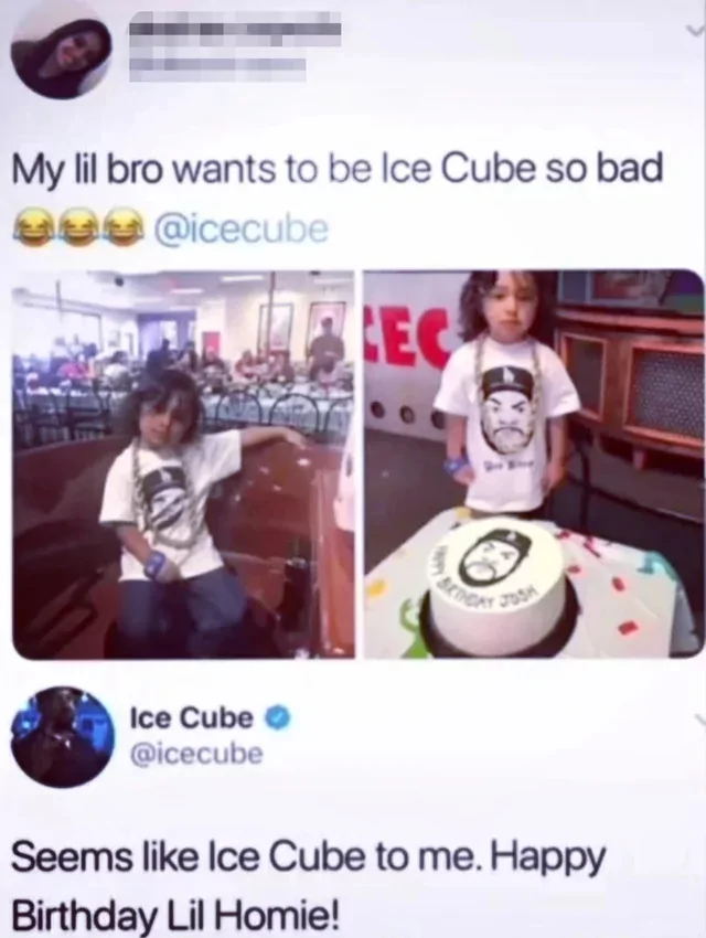 Junior Ice Cube 1 Ice cube fan