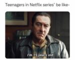 Teenages in netflix series be li - FG