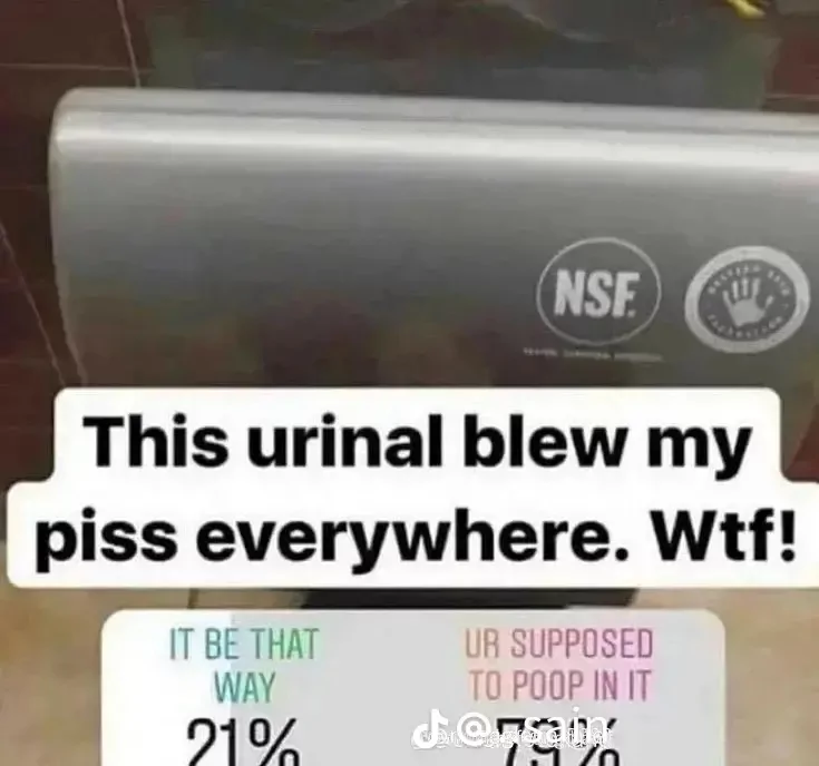 When Urinal Is Broken 1 broken urinal meme