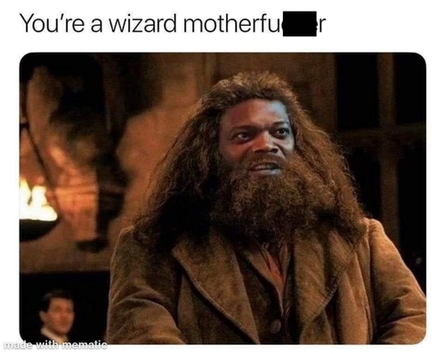 You're a wizard - FG
