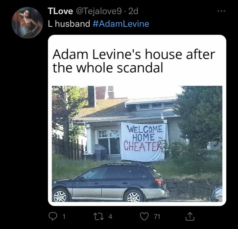 Top Highlights Of 2022 Memes - To Make You Laugh One Last Time 12 adam lavines house after the scandal