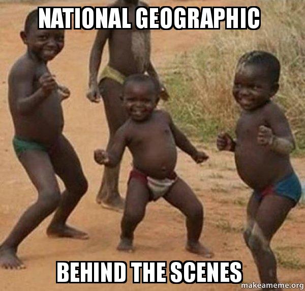 20 Best National Geographic Cameraman Memes Of All Time 7 kids dancing