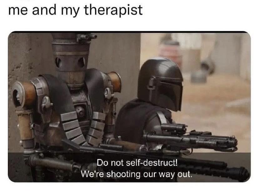 40 Hilarious Memes for These Trying Times 12 me and my therapist