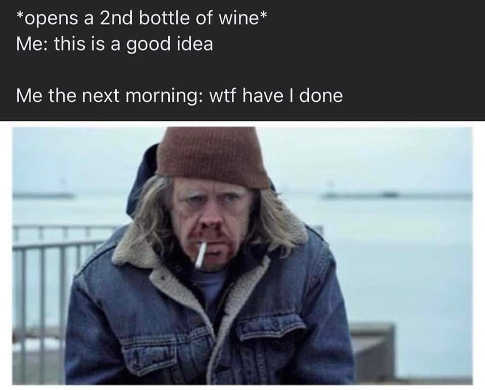 20 Random Memes To Make Your Sunday Better 7 opens second bottle of wine