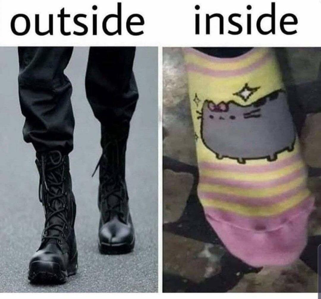 A Haphazard Assortment Of Memes To Make You Feel Relevant 12 outside vs inside