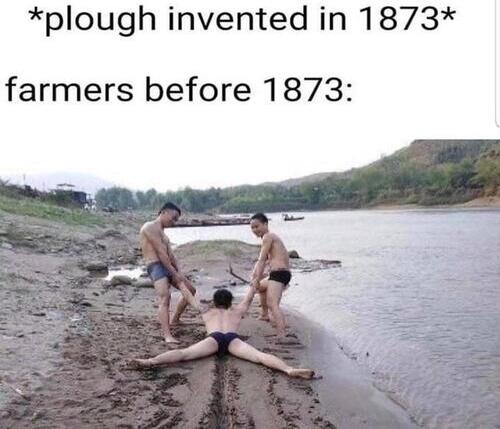 plough invented in 1873 - FG