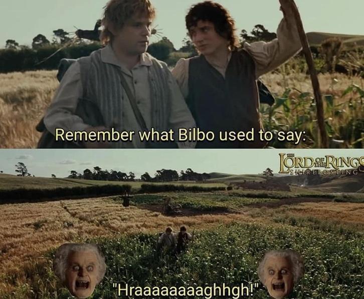 20 Non Selfie Christmas Memes Is What You Need Right Now 10 remember what bilbo used to say