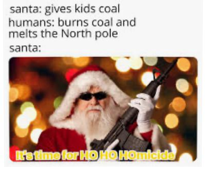"Friday Before Christmas Memes" That Will Get You Excited For The Christmas 9 santa give kids coal