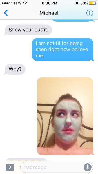 20 Most Hilarious Sexting Fails You Need To Know 11 show your outfit