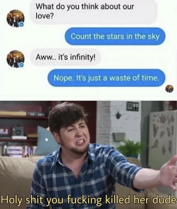 20 Dank Memes That Will Make You Wet Yourself From Laughing 15 what do you think about our love