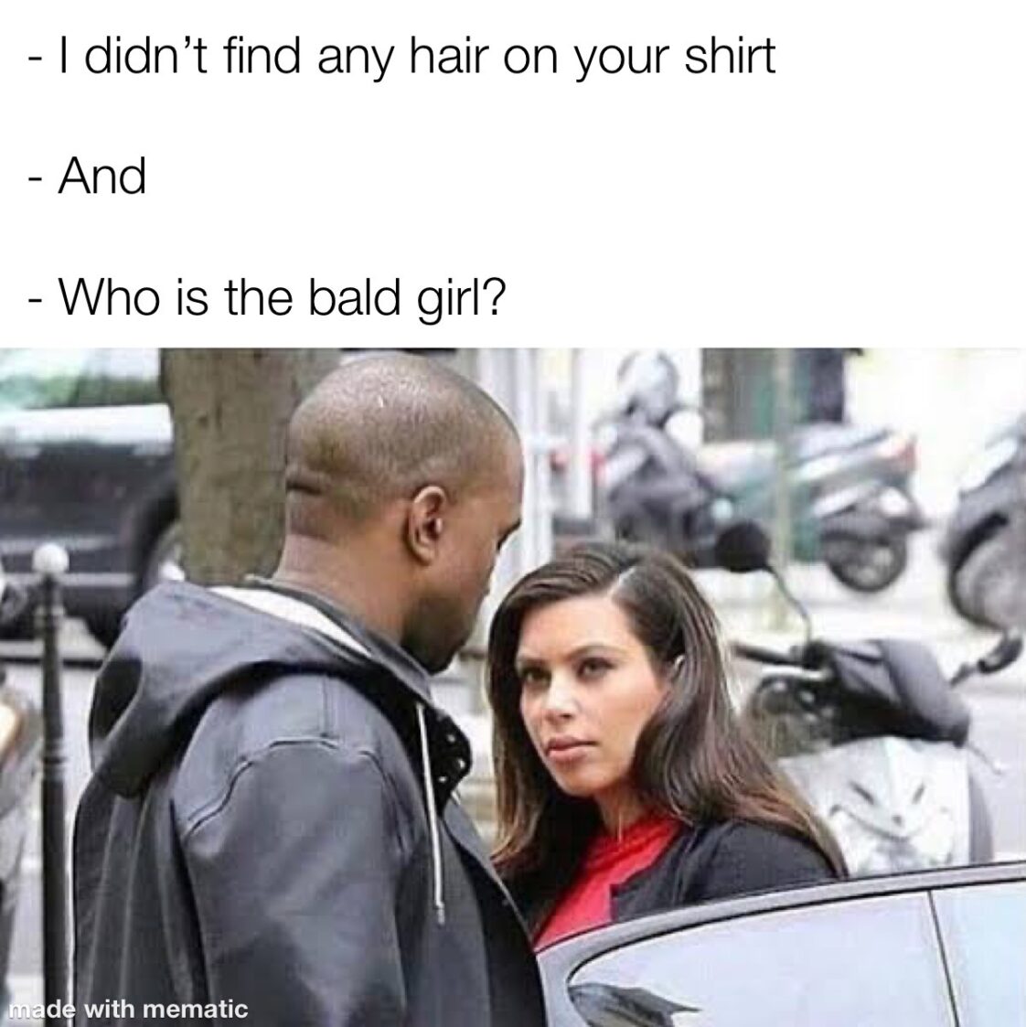 30 Crazy Girlfriend Memes That Are Way Too Outrageous 18 who is the bald girl - Crazy Girlfriend Memes
