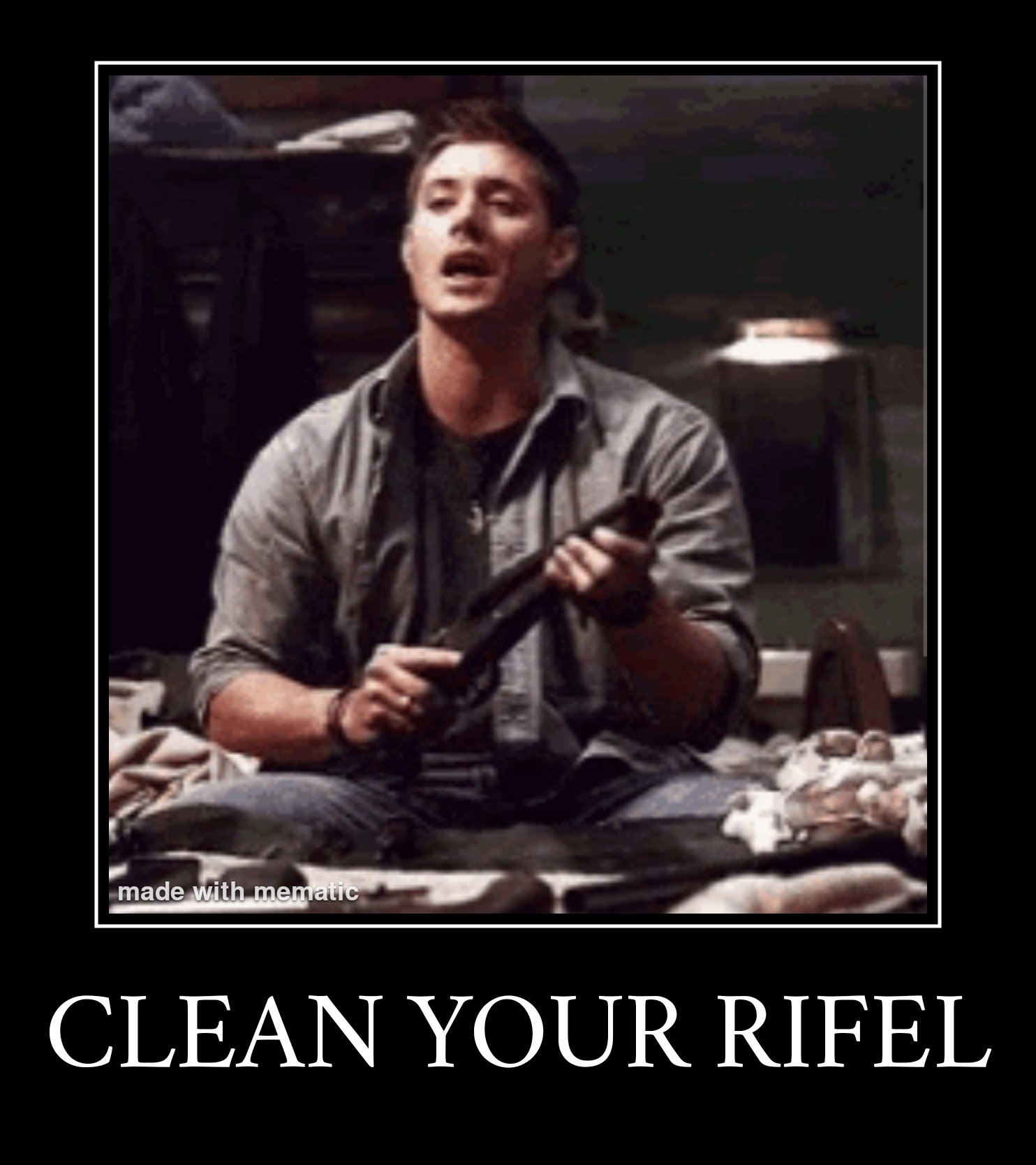 Clean your rifel