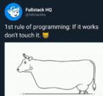 Programming rules meme