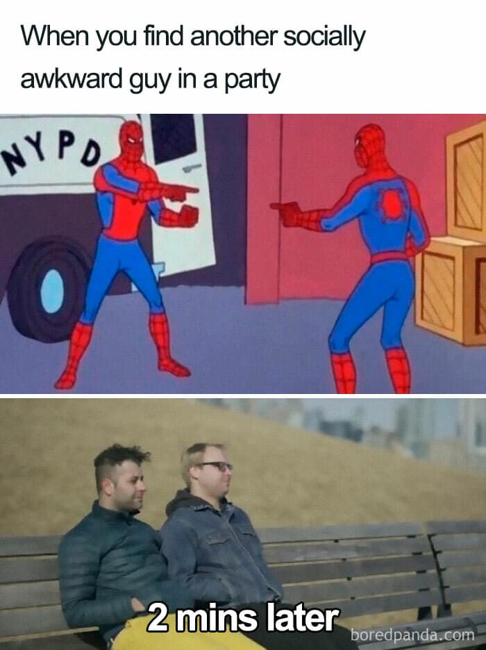 Another socially awkward guy