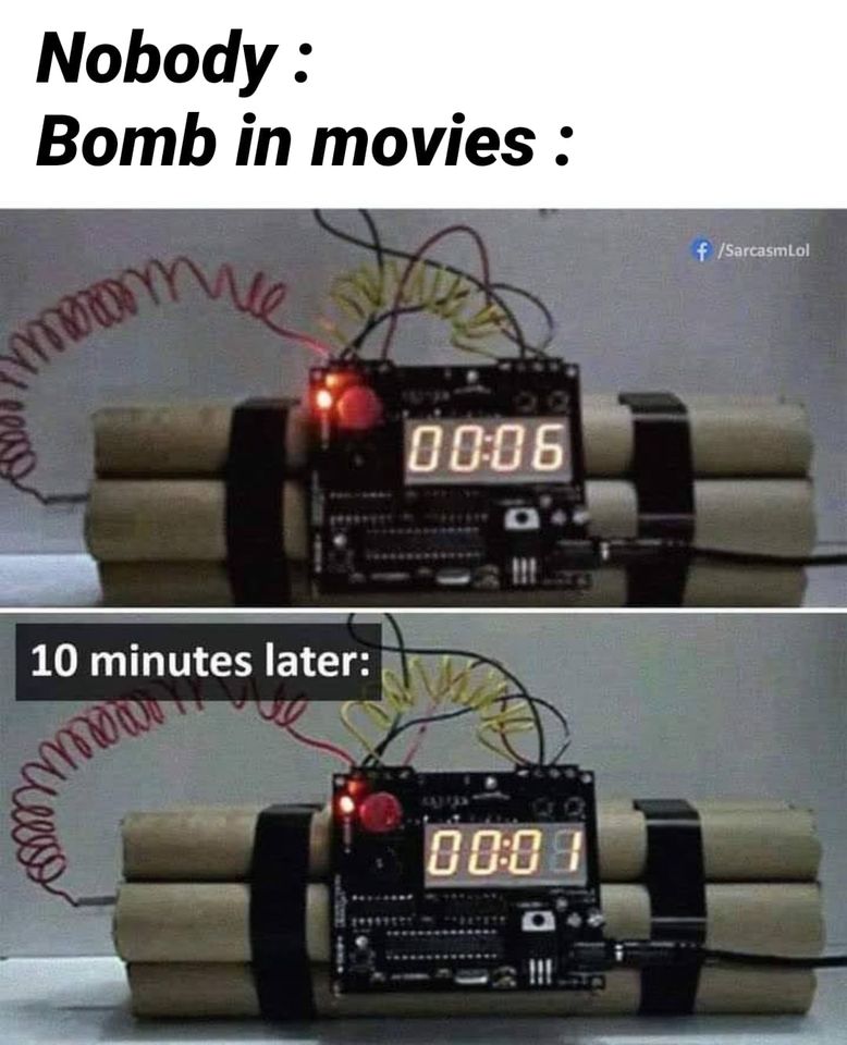 Bomb In Movies 1 Bomb memes