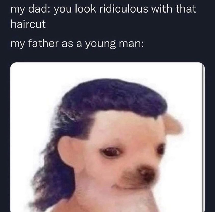 Father as young man meme
