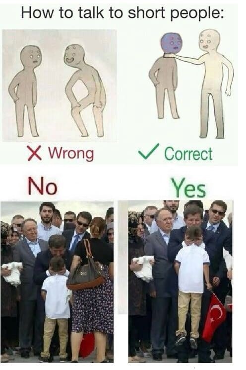 21 Short People Memes That Perfectly Capture the Struggles of Being Vertically Challenged 2 How to talk to short people - short people memes