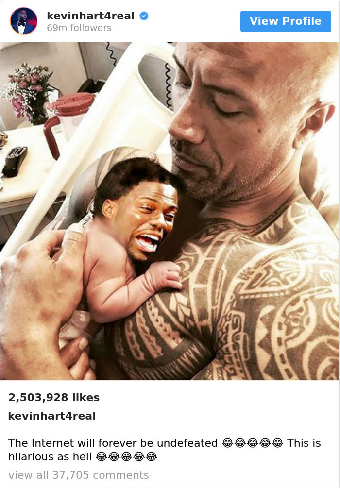 25 Kevin Hart Memes That Will Make You Laugh Your Heart Out 6 Internet will be undefeated - Kevin hart memes