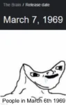 no brain meme