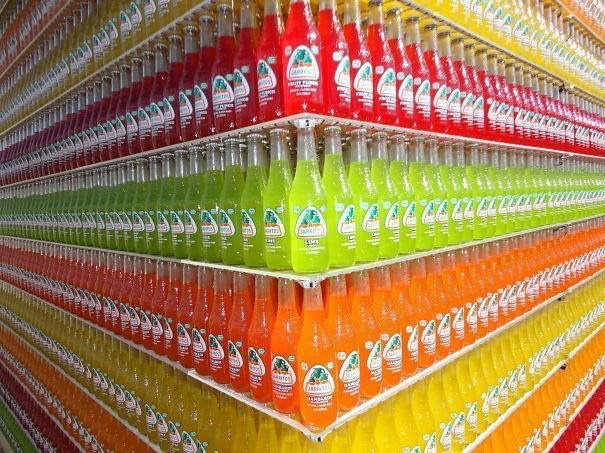 20 Oddly Satisfying Images That Can Help Ease Your Perfectionist Anxiety 10 Soda at grocery store - satisfying images