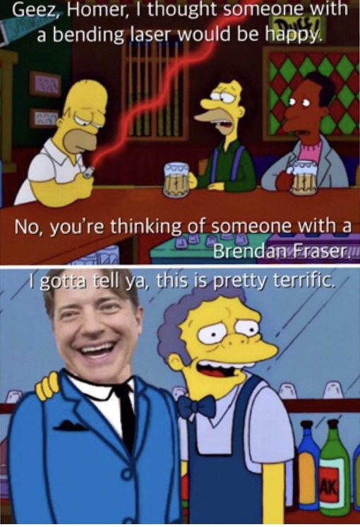10 Brendan Fraser Memes On The Occasion Of His First Oscar Victory 8 This is pretty terrific