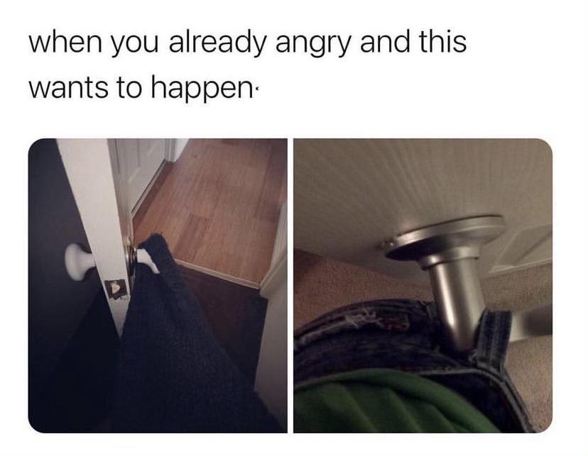 When you're angry meme
