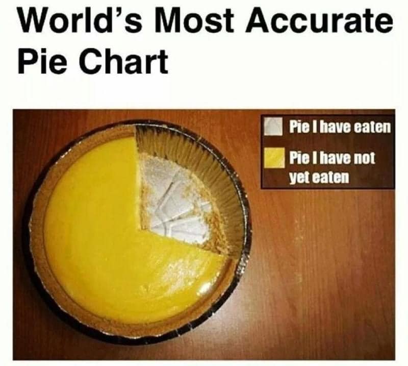 Worlds Most Accurate Pie Chart 1 pie chart meme