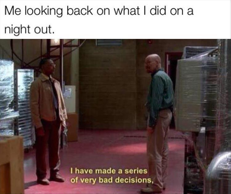 25 Relatable Memes That Will Make You Say "Me Too" 23 me looking back
