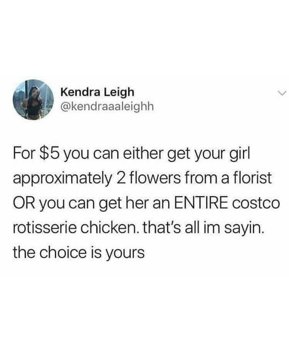 2 flowers from florist