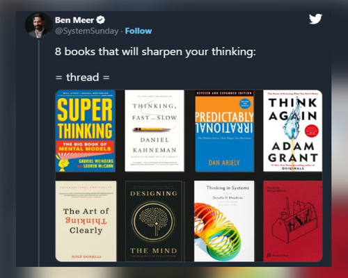 Books that will sharpen your thinking - FG