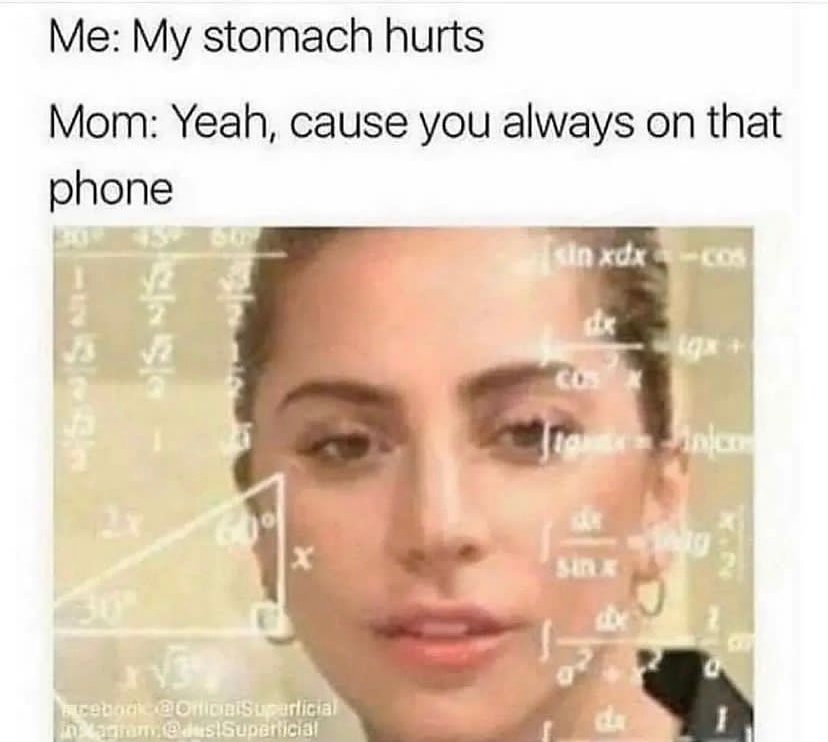 But Mom… 1 always on phone meme