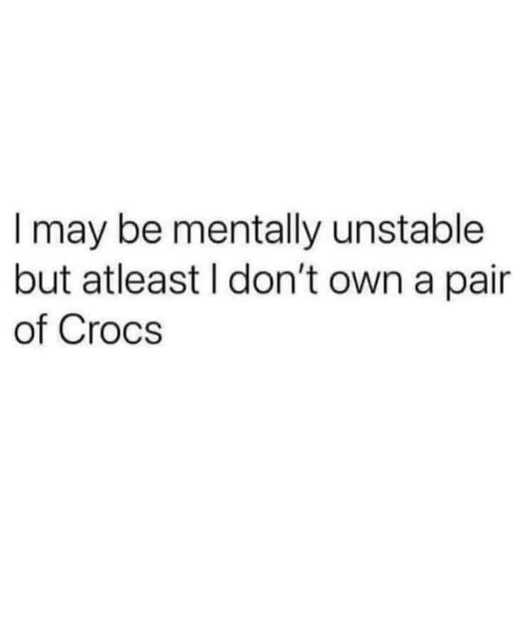 Crocs or No Crocs? 1 crocs meme