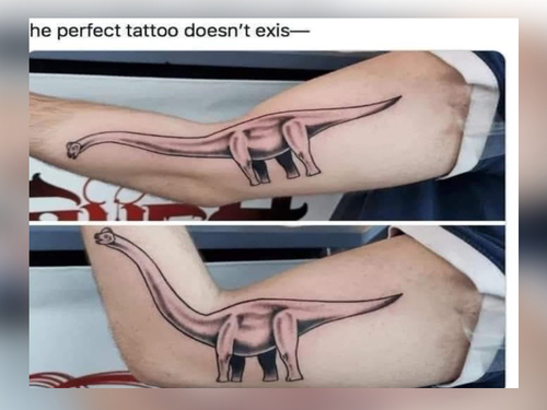 Dinosaur - Tattoo Memes - FG