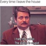 I hate people meme