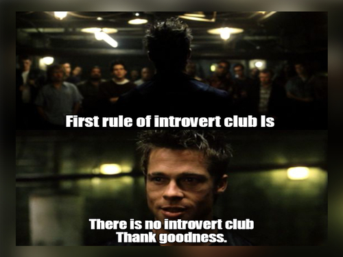 55 Introvert Jokes That Will Make You Laugh On The Inside 2 first rule of introvert