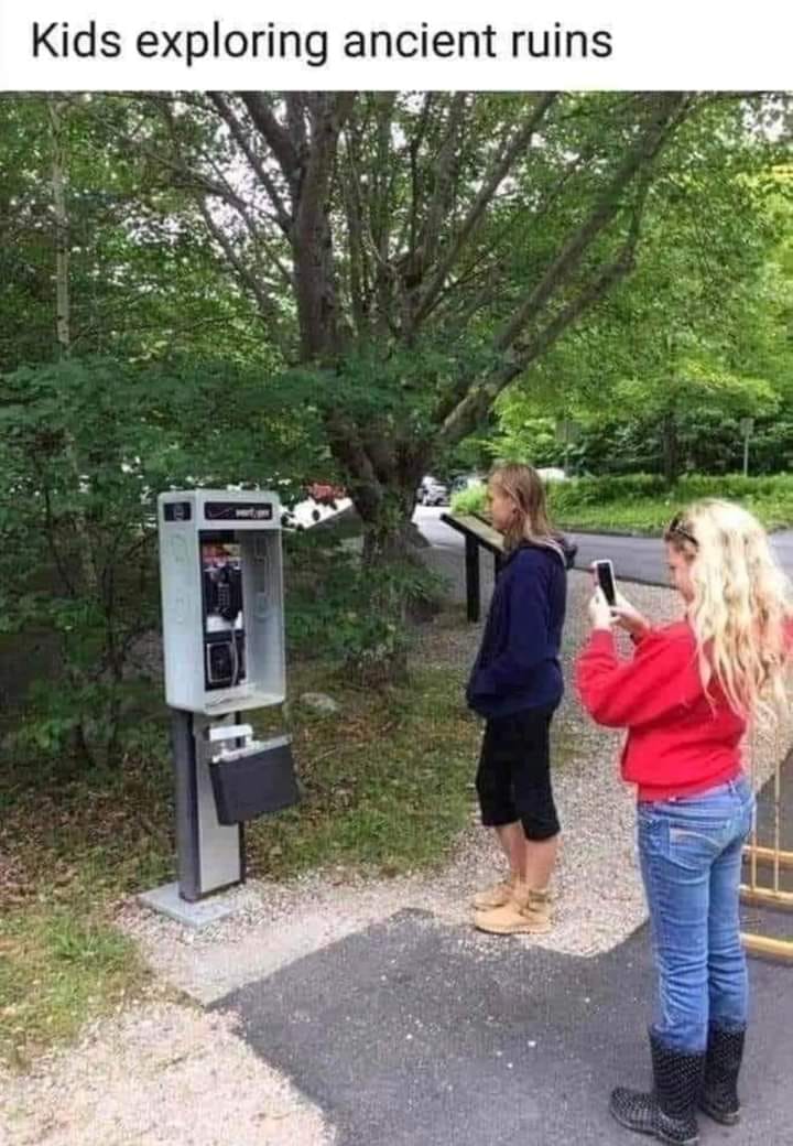 Kids Exploring Ancient Ruins meme