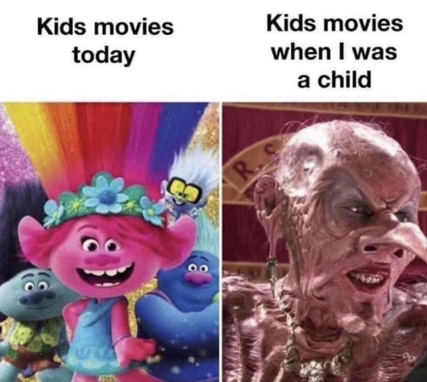 Kids Movies Today vs kids Movie When I Was A Child 1 Kids Movies Today vs kids Movie When I Was A Child