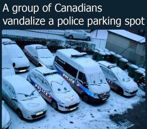 Canada police memes - Chameleon Memes