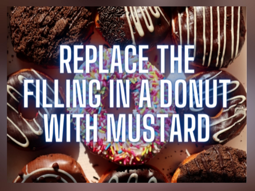 Replace the flling in donut - FG